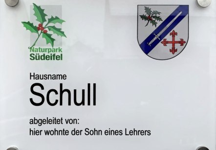 Hausnamen Ferschweiler, &copy; Naturpark S&uuml;deifel/Ansgar Dondelinger