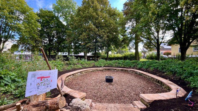 Grünes Klassenzimmer Grundschule Wolsfeld