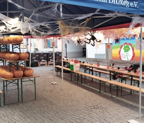 Station K&uuml;rbisschnitzen, &copy; TI Bitburger Land