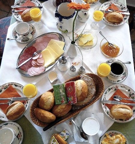 Frühstück, © Islekhöhe Gansen