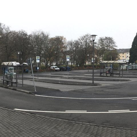 Busbahnhof in Bitburg, © TI Bitburger Land