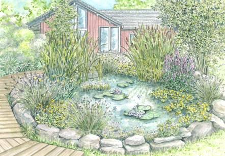 Gartenkultur-Eifel Naturteich, &copy; Naturpark S&uuml;deifel/Sabine Dubb