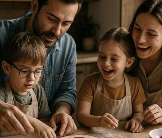 Pizzabacken mit der Familie, © Felsenland Südeifel Tourismus GmbH