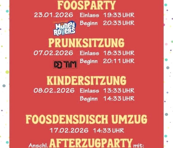 Session 2026 in Bollendorf mit dem KG UHU, &copy; facebook/ KG UHU