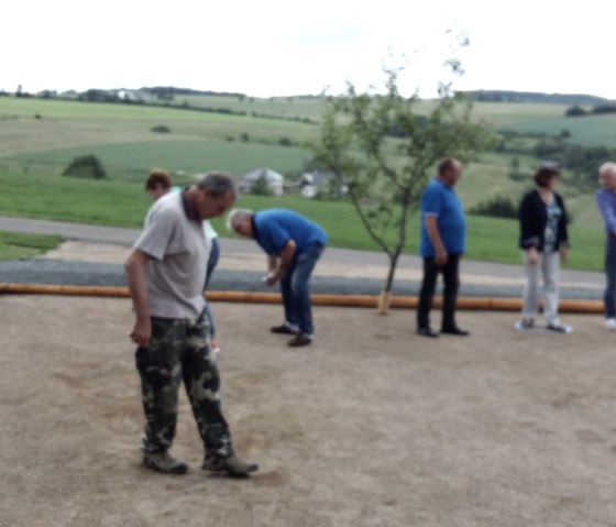 Bouleplatz Pl&uuml;tscheid, &copy; Anna-Maria Meyer