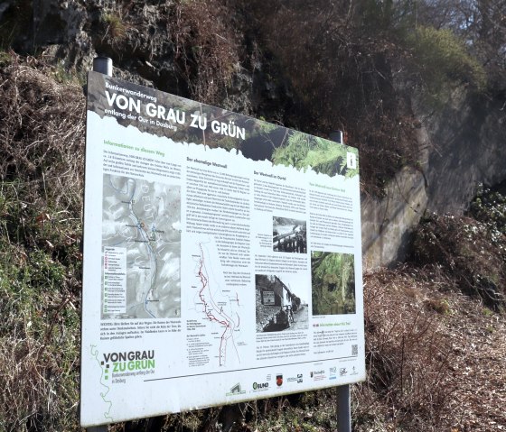 Informationstafel "Bunkerwanderweg", &copy; Tourist-Information Islek