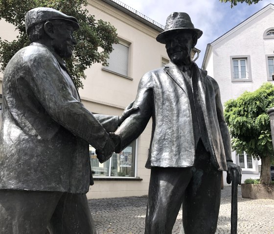 Figuren am Pferdemarkt, &copy; Tourist-Information Bitburger Land