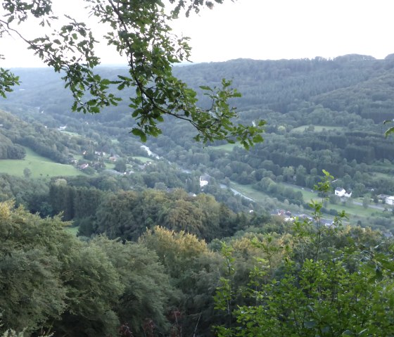 View over the Sauer valley near Bollendorf from the Ossenlay, © Elke Wagner, Felsenland Südeifel Tourismus GmbH