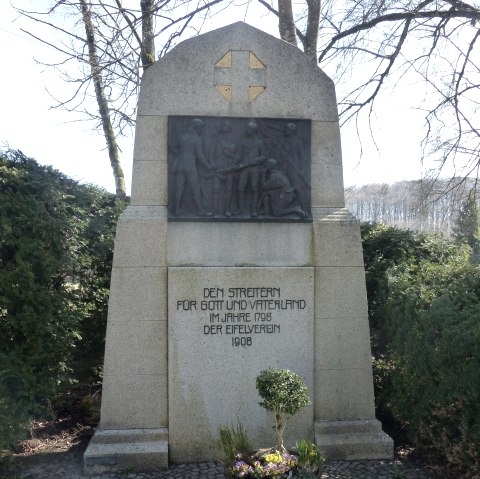 Klöppelkrieg-Denkmal Arzfeld (2), © Tourist-Information Islek, Ingrid Wirtzfeld