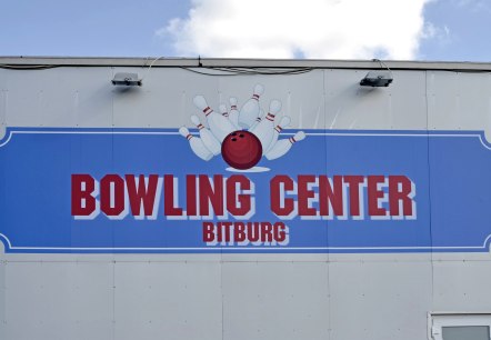 Schild Bowling Center, &copy; TI Bitburger Land