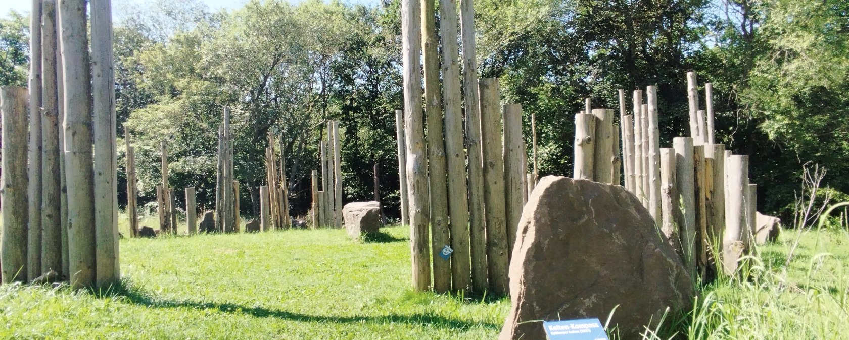 Kunstroute Kyllburg Keltenkompass, &copy; TI Bitburger Land