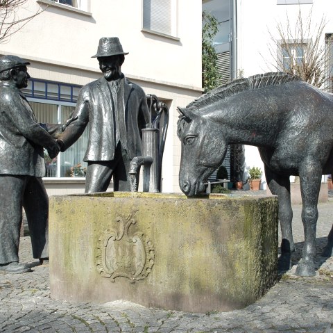 Brunnen "Pferdemarkt", © Tourist-Information Bitburger Land