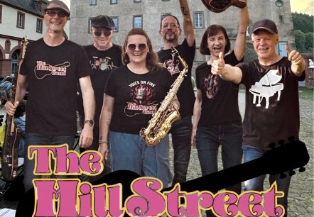 Plakat Hillstreet Band, © Föderverein Schloss Malberg
