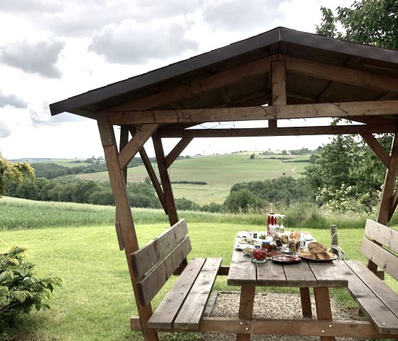 Frühstück mit Aussicht