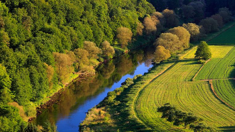 Die Sauer bei Wintersdorf