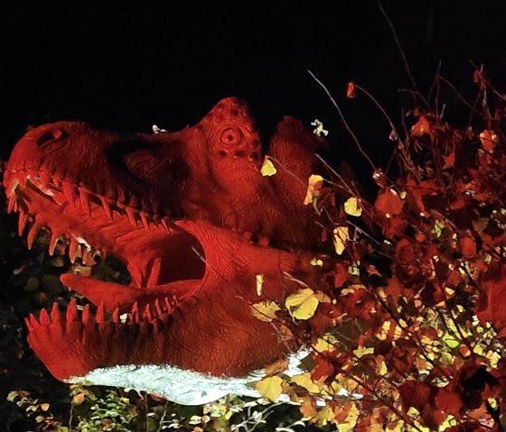 T-Rex, König der Dinosaurier, © Dinosaurierpark Teufelsschlucht, Foto Elke Wagner