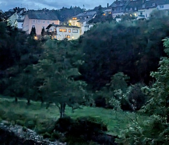 Aussicht bei D&auml;mmerung