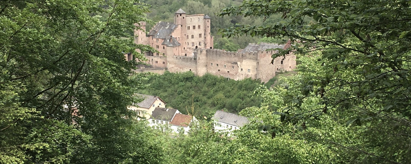 Ausblick auf Schloss Hamm, © TI Bitburger Land