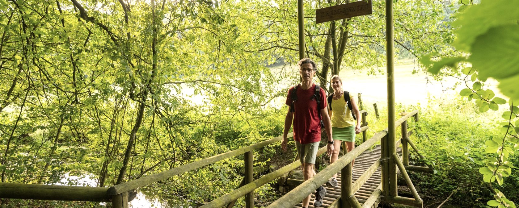 Bach-Pfad im NaturWanderPark delux, Ernst-Br&uuml;cke &uuml;ber den Alfbach, &copy; Eifel Tourismus GmbH, D. Ketz