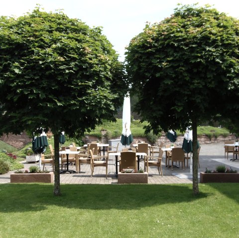 Terrasse, &copy; Hotel Zur alten M&uuml;hle, M. Dhur