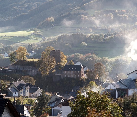 The village of Dasburg on the Nat'Our Route 2, © Naturpark Südeifel, V. Teuschler