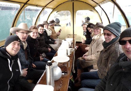 Planwagenfahrt, &copy; River Ranch / Kristina Bachmann