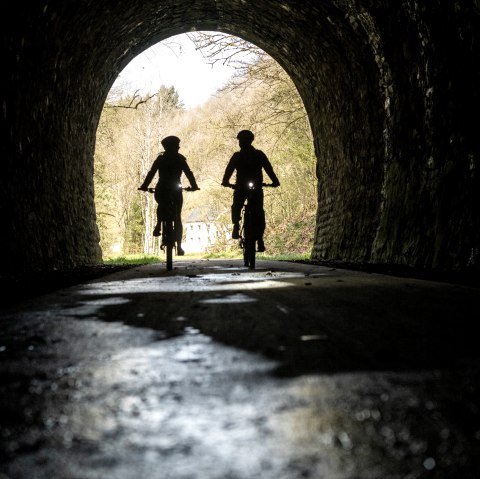 Durch den Tunnel bie Neuerburg, &copy; Eifel Tourismus GmbH, Dominik Ketz