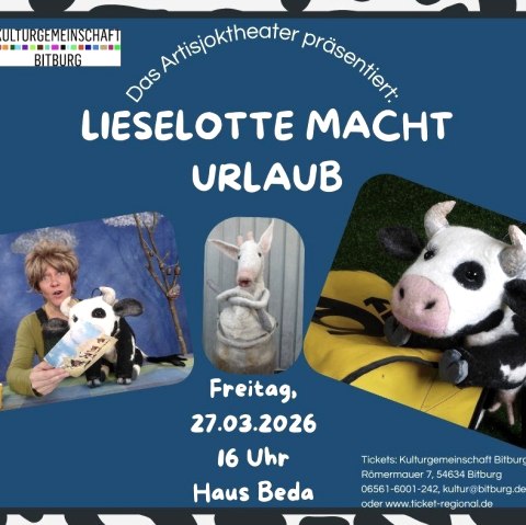 Kuh Lieselotte Plakat, &copy; Veranstalter