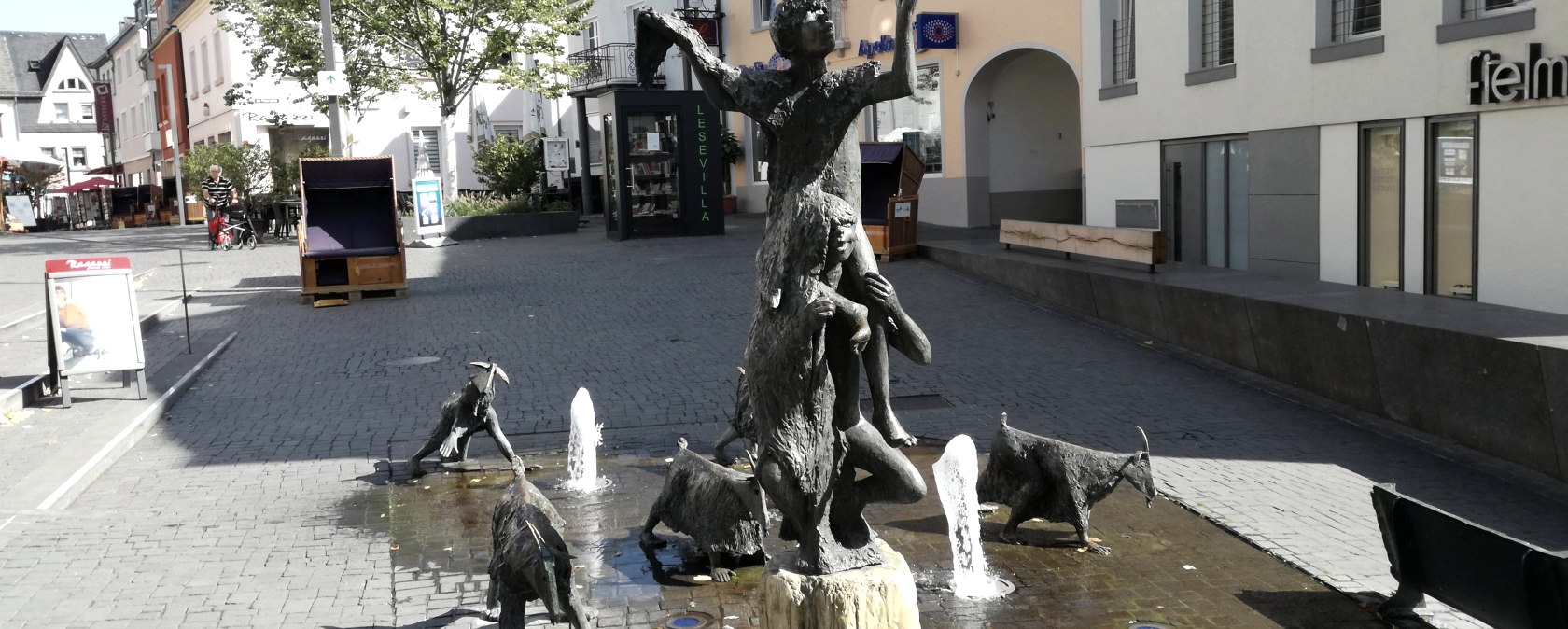G&auml;&szlig;estrepper Brunnen, &copy; TI Bitburger Land
